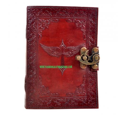 Handmade Antique Design Cross Journal Notebook Handmade Sketchbook
